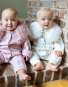 Pangasa INSTOCK Powder Pink and Ivory pramsuit