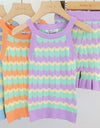 Pastel short sets