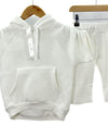 White casual short set