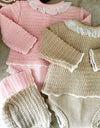 Baby knitted three piece