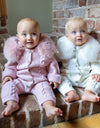 Pangasa INSTOCK Powder Pink and Ivory pramsuit