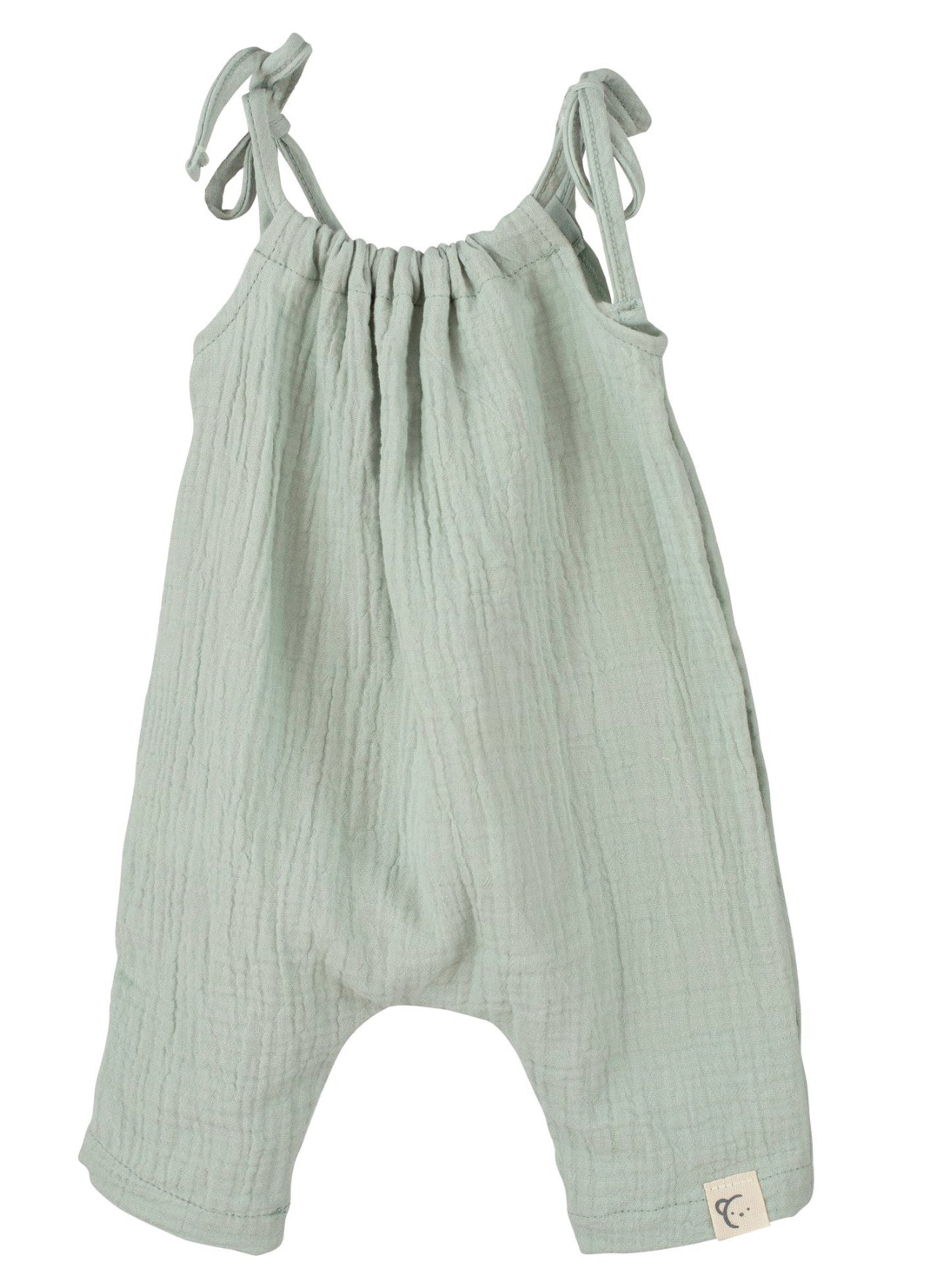 Cheesecloth baby romper best sale