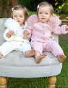 Pangasa INSTOCK Powder Pink and Ivory pramsuit